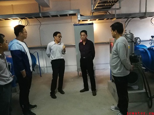 市水務(wù)局防汛督導組檢查杜河提水工程防汛工作